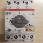Disjuntor Motor Abb Ms325